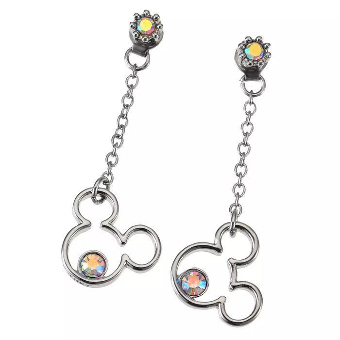 JDS - Mickey Swing Icon & Aurora Stone Earrings