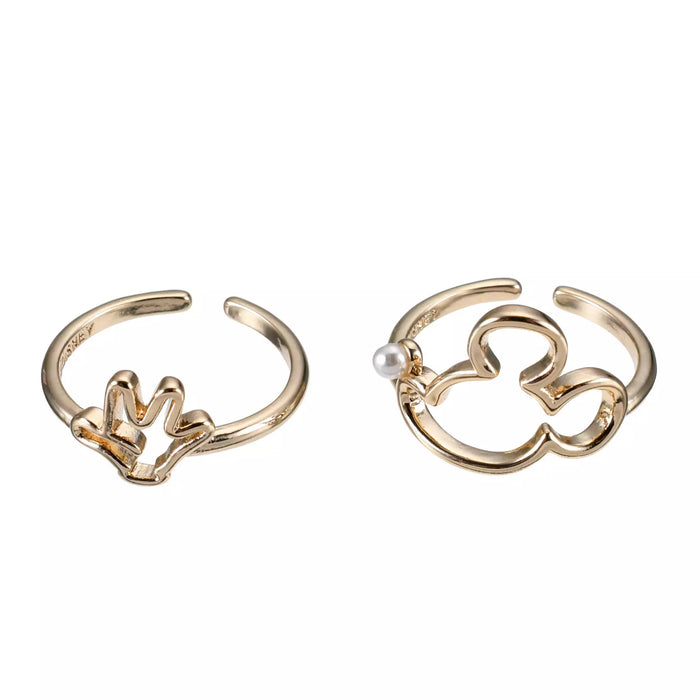 JDS - Mickey Mouse Ring Set Face Hand Line