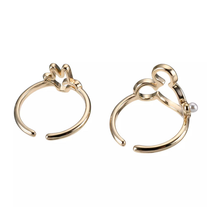 JDS - Mickey Mouse Ring Set Face Hand Line