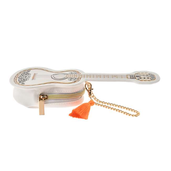 JDS -  Disney & Pixar's "Coco"Movie Merchandise 2025 x Guitar Shaped Pouch with Chain (Release Date: Aug 19, 2025)