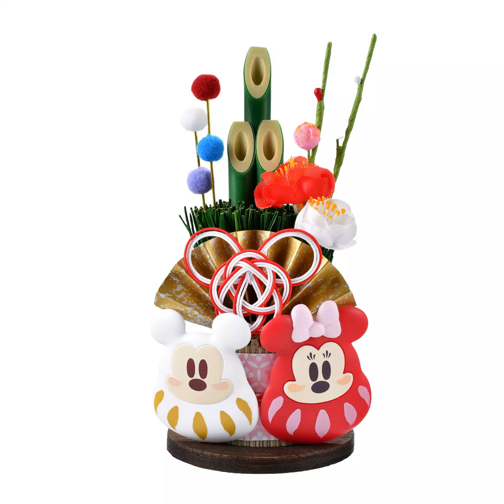 JDS - NEW YEAR Daruma 2026 Collection x Mickey & Minnie Kadomatsu Figure (Release Date: Dec 2, 2025)