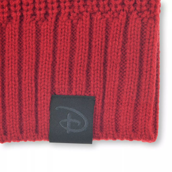 JDS - Magical Label x Mickey Mouse Long Sleeve Sweater in Red Faux Fur for Adults (Release Date: Oct 31, 2025)