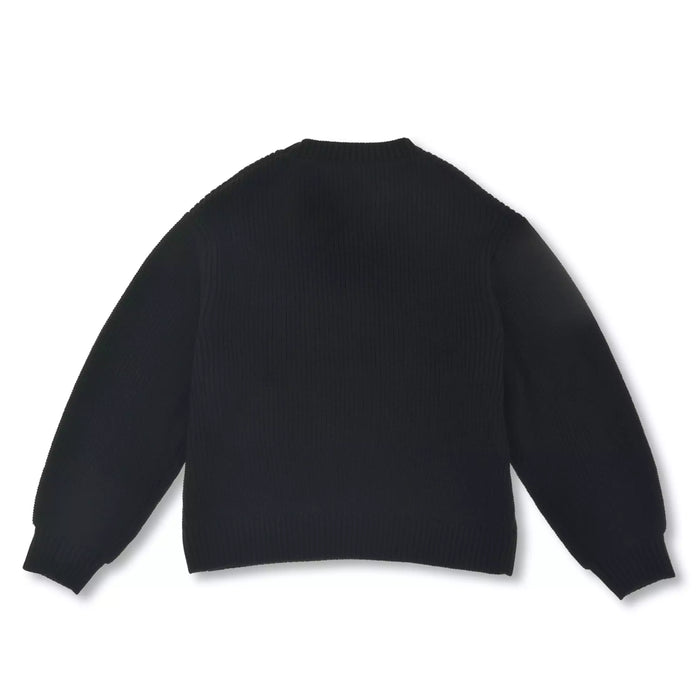 JDS - Magical Label x Mickey Mouse Long Sleeve Sweater in Black Faux Fur for Adults (Release Date: Oct 31, 2025)