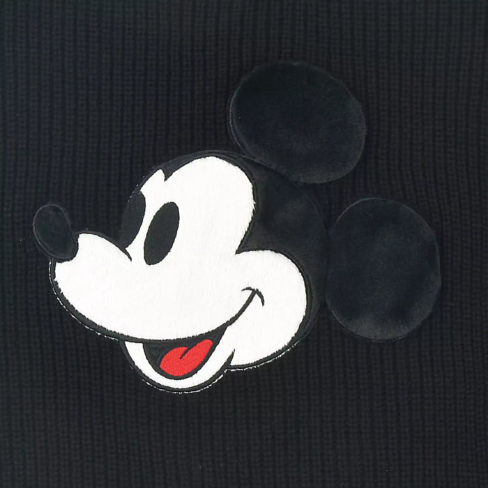 JDS - Magical Label x Mickey Mouse Long Sleeve Sweater in Black Faux Fur for Adults (Release Date: Oct 31, 2025)