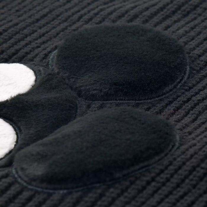 JDS - Magical Label x Mickey Mouse Long Sleeve Sweater in Black Faux Fur for Adults (Release Date: Oct 31, 2025)