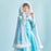 JDS - Elsa & Olaf Kids' Cape with Hood and Tiara, Embroidered, Blue (Release Date: Oct 21, 2025)