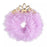 JDS - Rapunzel Scrunchie Faux Fur Tiara for Kids