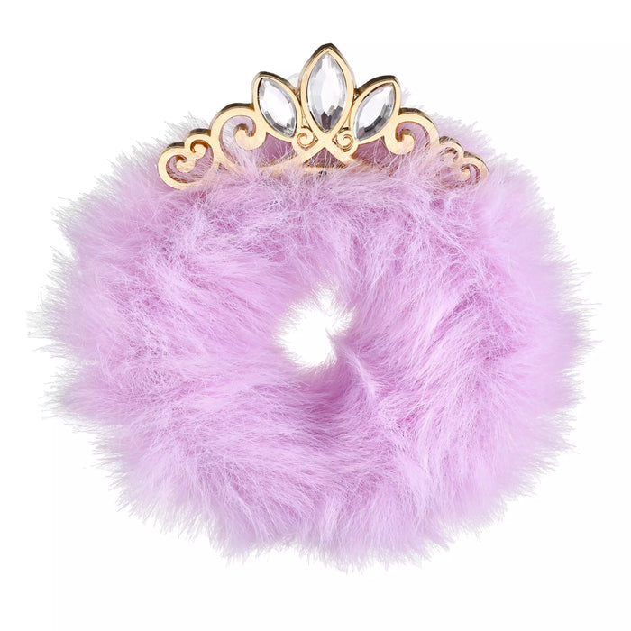 JDS - Rapunzel Scrunchie Faux Fur Tiara for Kids