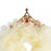 JDS - Belle Scrunchie Faux Fur Tiara for Kids