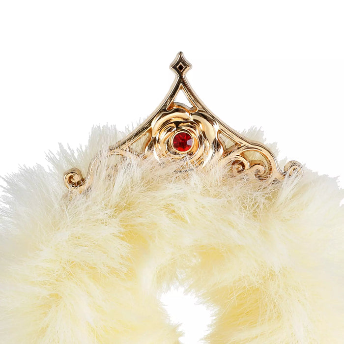 JDS - Belle Scrunchie Faux Fur Tiara for Kids