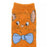 JDS - Aristocats Toulouse Paw Print Face Fluffy Socks 23-25