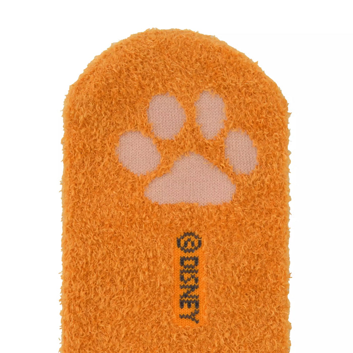 JDS - Aristocats Toulouse Paw Print Face Fluffy Socks 23-25
