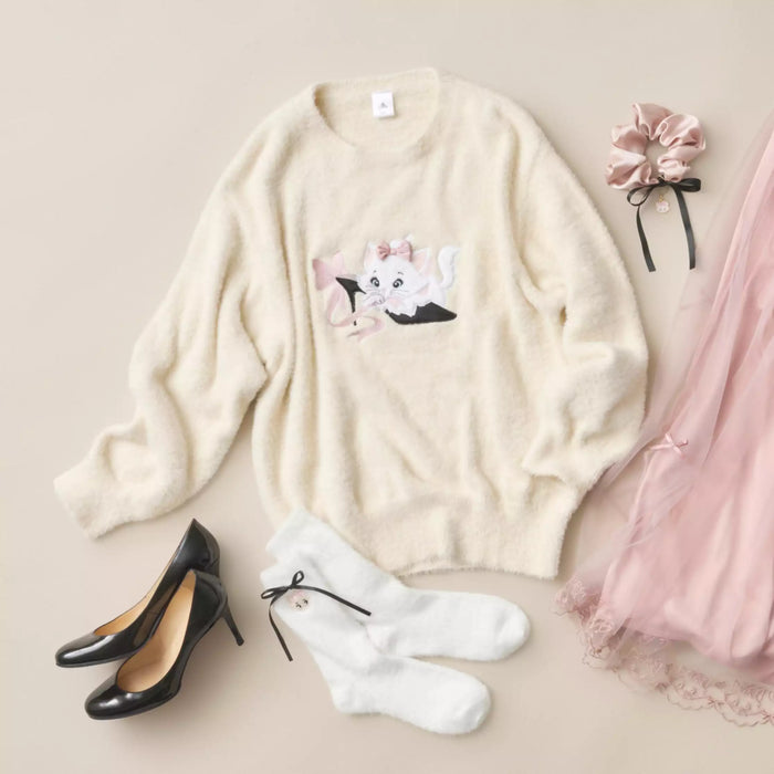 JDS - ARISTOCATS 55TH Collection x Marie The Aristocats Socks White Sizes 23-25 (Release Date: Dec 16, 2025)