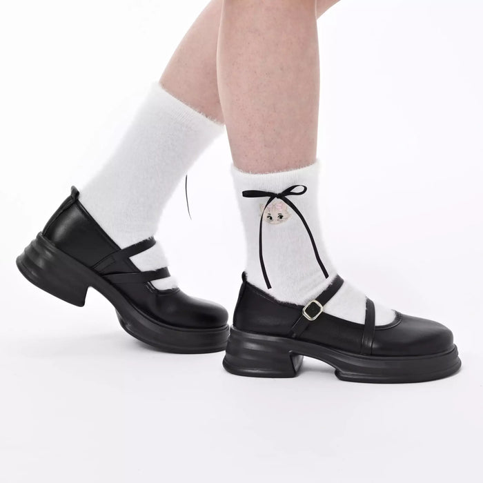 JDS - ARISTOCATS 55TH Collection x Marie The Aristocats Socks White Sizes 23-25 (Release Date: Dec 16, 2025)