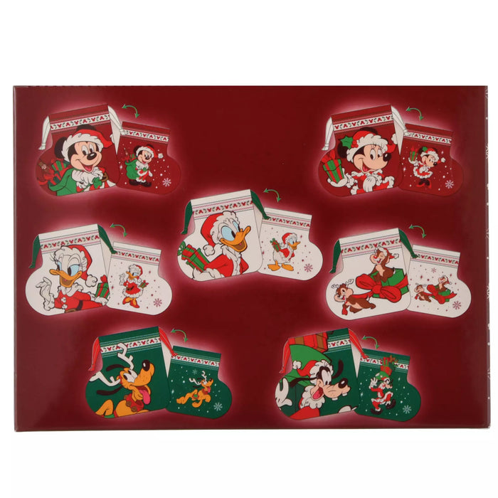 JDS -  2025 Disney Christmas Mickey & Friends x Mickey & Friends Secret Drawstring Bag Boot Shaped (Release Date: Nov 4, 2025)