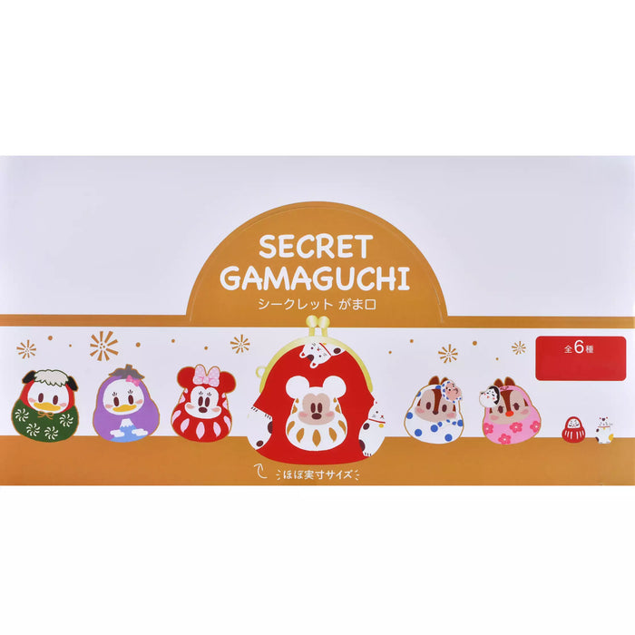 JDS - NEW YEAR Daruma 2026 Collection x Mickey & Friends Secret Pouch with Chain (Release Date: Dec 2, 2025)