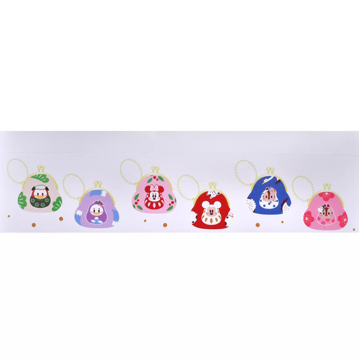 JDS - NEW YEAR Daruma 2026 Collection x Mickey & Friends Secret Pouch with Chain (Release Date: Dec 2, 2025)