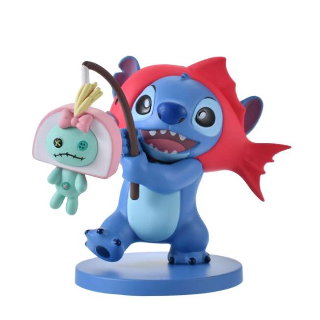 JDS - New Year Stitch 2026 Collection x Stitch & Scrump "Dressed in a Sea Bream and Kamaboko Fish Cake Outfit" Figure (Release Date: Dec 2, 2025)