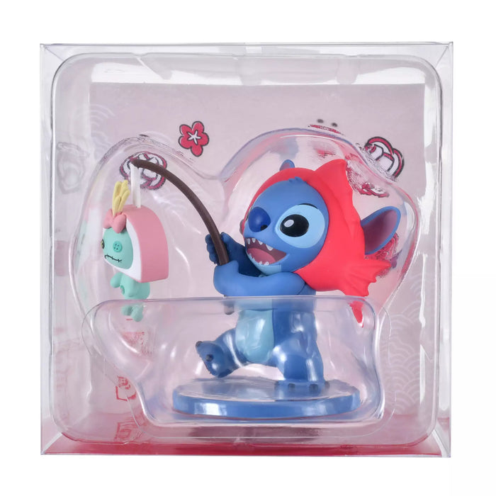 JDS - New Year Stitch 2026 Collection x Stitch & Scrump "Dressed in a Sea Bream and Kamaboko Fish Cake Outfit" Figure (Release Date: Dec 2, 2025)