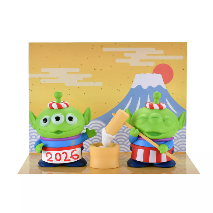 JDS - New Year 2026 x Toy Story Little Green Men/Alien "Mochi Pounding" Figure Set of 2 (Release Date: Dec 5, 2025)