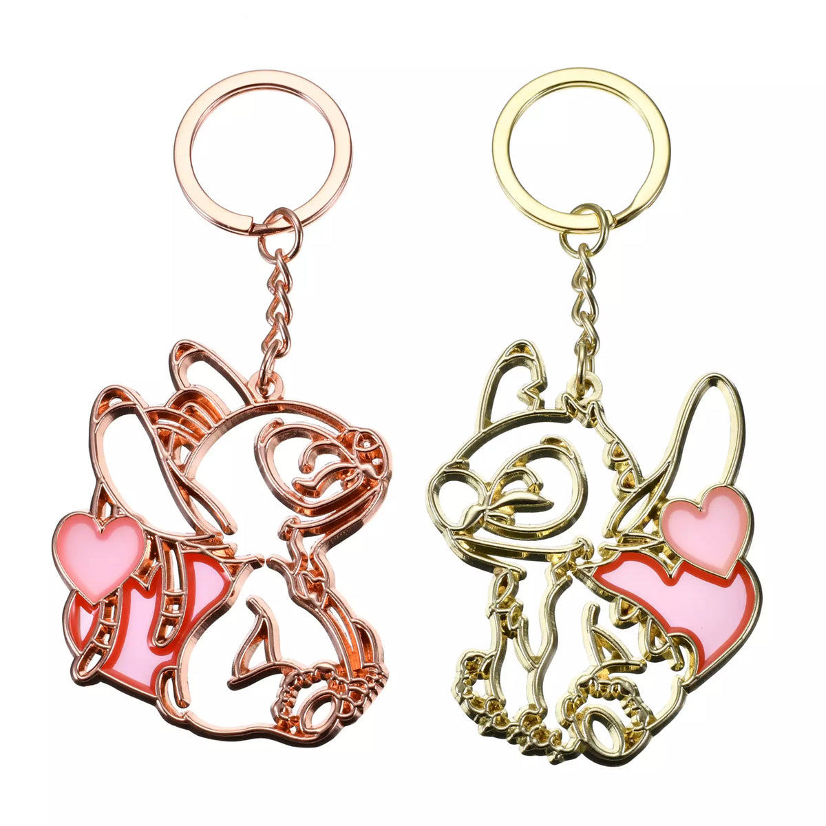 JDS - Key Chain Fes x Stitch & Angel 