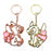 JDS - Key Chain Fes x Stitch & Angel "Heart Line" Keychain Pair