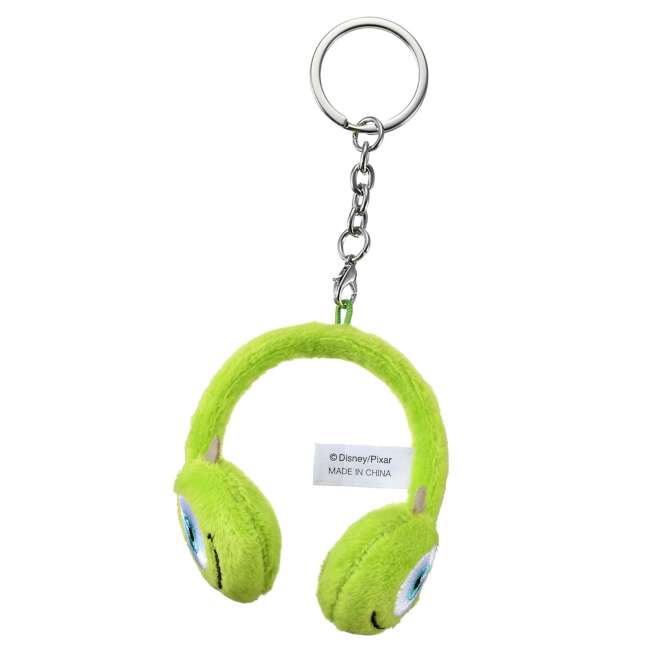 JDS - Key Chain Fes x Mike Wazowski Earmuffs & Microphone Keychain