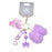 JDS - Key Chain Fes x Angel Jingling Fluffy Big Keychain
