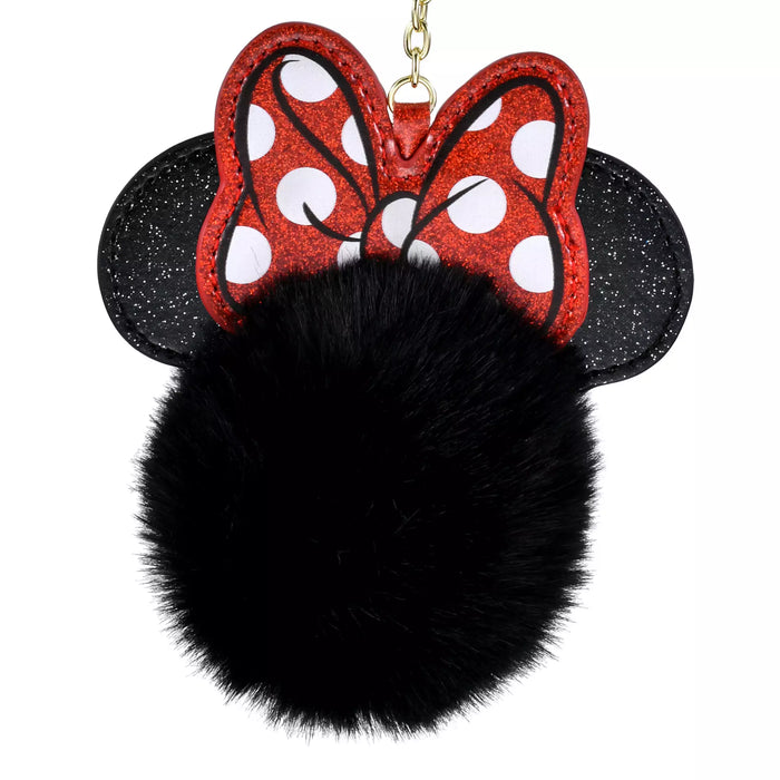 JDS - Minnie Mouse Faux Fur Ball Keychain