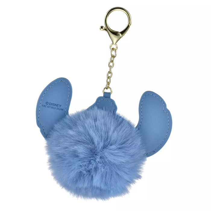 JDS - Stitch Faux Fur Ball Keychain