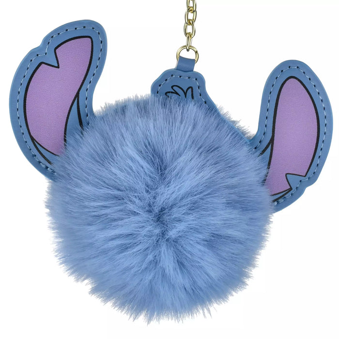 JDS - Stitch Faux Fur Ball Keychain