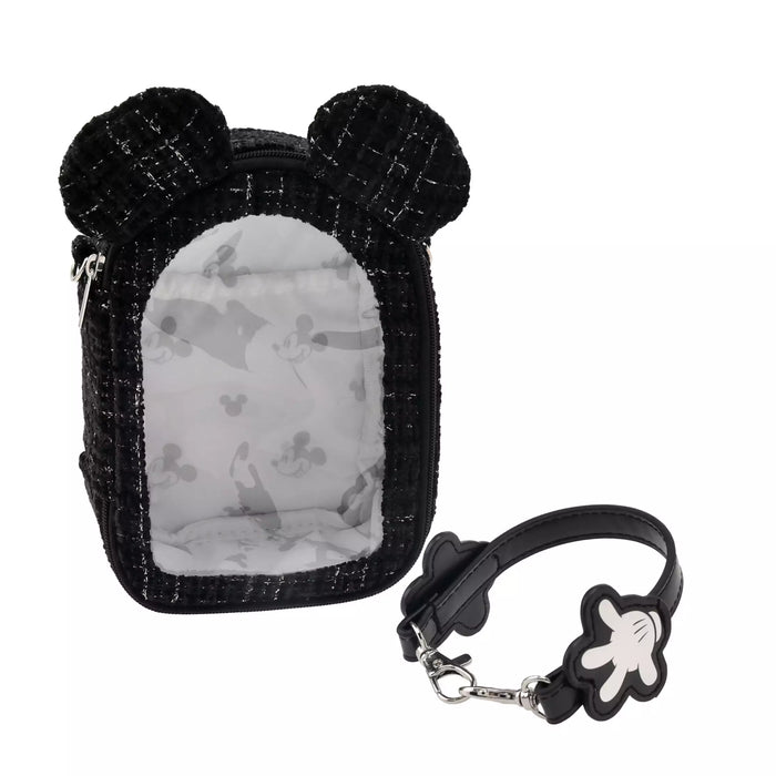 JDS - Mickey Mouse Tweed & Heart-Pounding Pouch with Clear Window