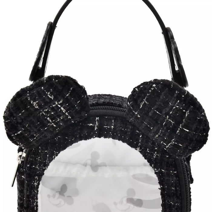 JDS - Mickey Mouse Tweed & Heart-Pounding Pouch with Clear Window