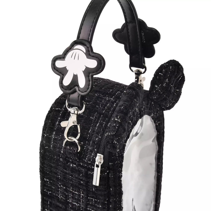 JDS - Mickey Mouse Tweed & Heart-Pounding Pouch with Clear Window