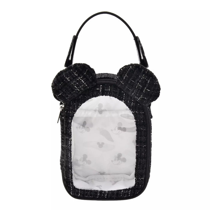 JDS - Mickey Mouse Tweed & Heart-Pounding Pouch with Clear Window
