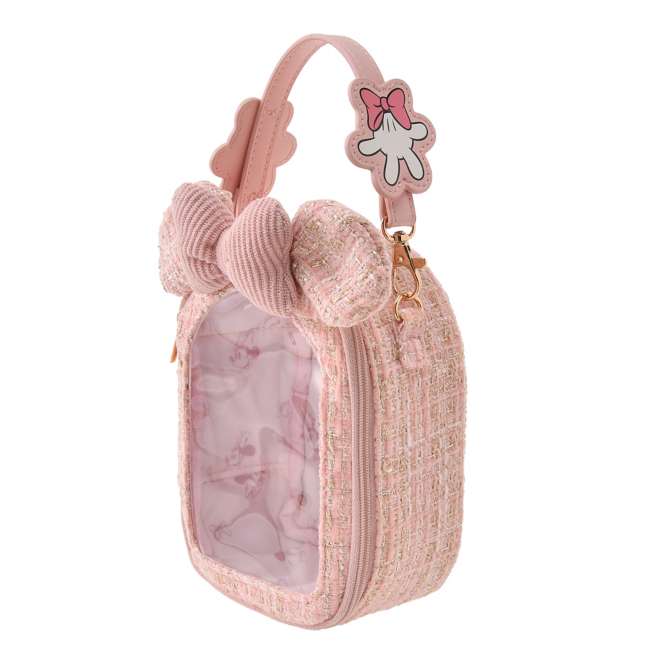 JDS - Minnie Mouse Tweed & Heart-Pounding Pouch with Clear Window