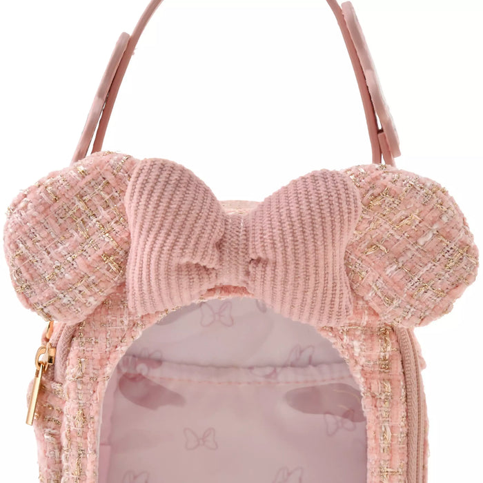 JDS - Minnie Mouse Tweed & Heart-Pounding Pouch with Clear Window