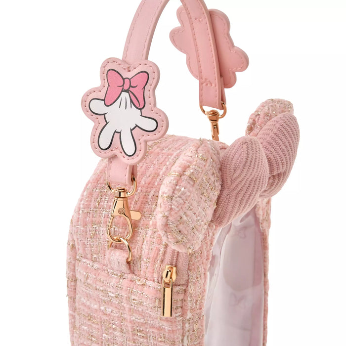 JDS - Minnie Mouse Tweed & Heart-Pounding Pouch with Clear Window