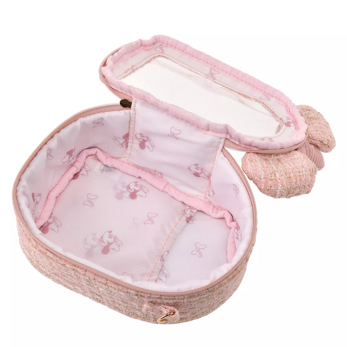 JDS - Minnie Mouse Tweed & Heart-Pounding Pouch with Clear Window