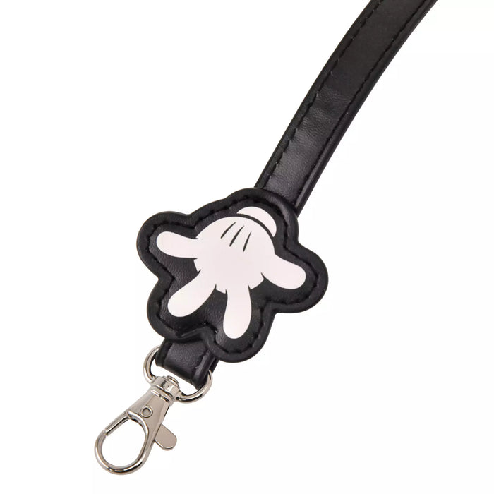 JDS - Mickey Mouse Tweed Pouch with Clear Window