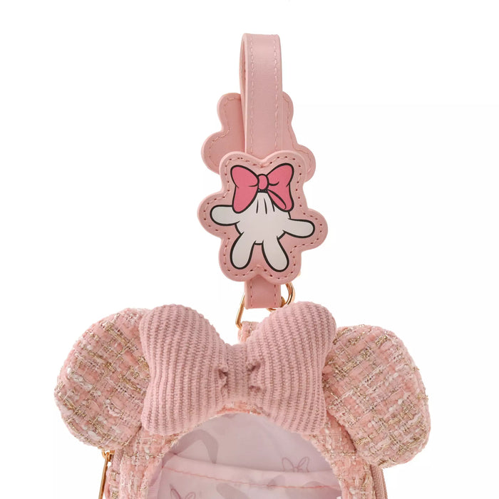 JDS - Minnie Mouse Tweed Pouch with Clear Window