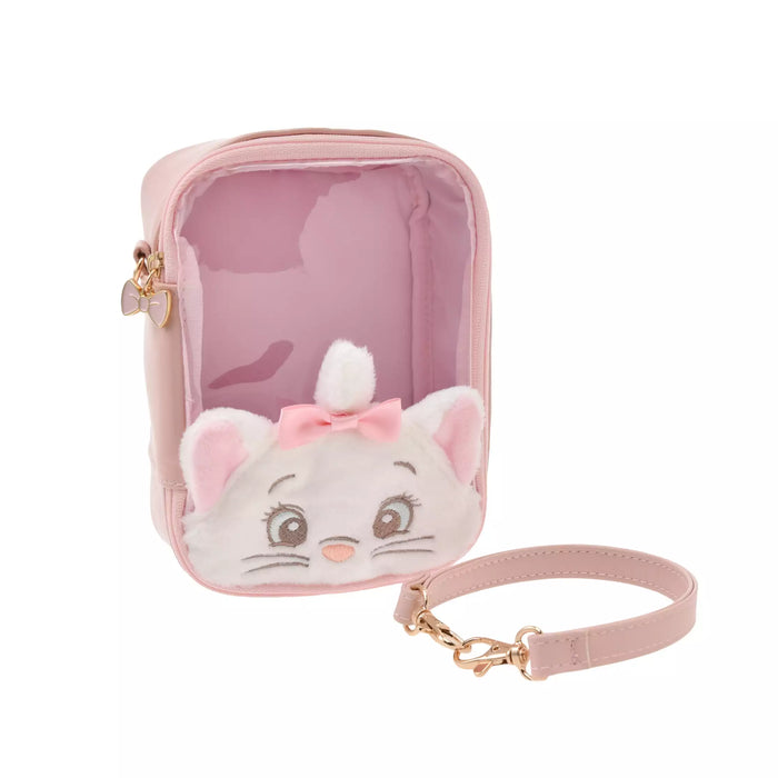 JDS - Marie The Aristocats Fluffy and Heart-Pounding Pouch with StrapClear Window