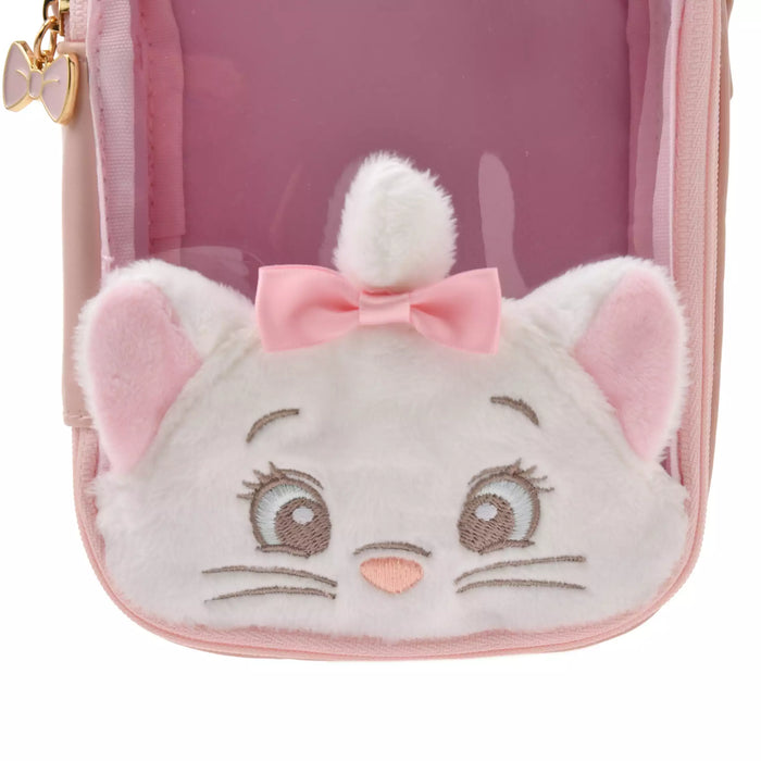 JDS - Marie The Aristocats Fluffy and Heart-Pounding Pouch with StrapClear Window