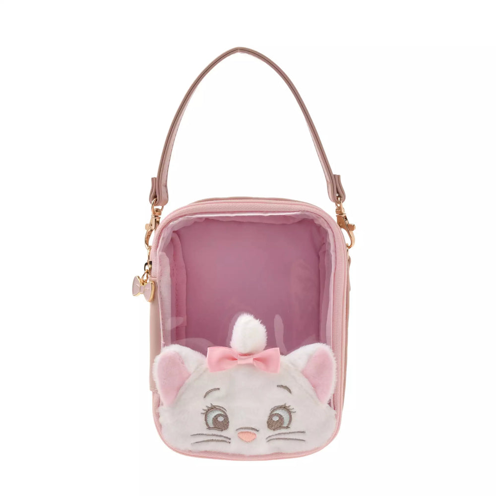 JDS - Marie The Aristocats Fluffy and Heart-Pounding Pouch with StrapClear Window