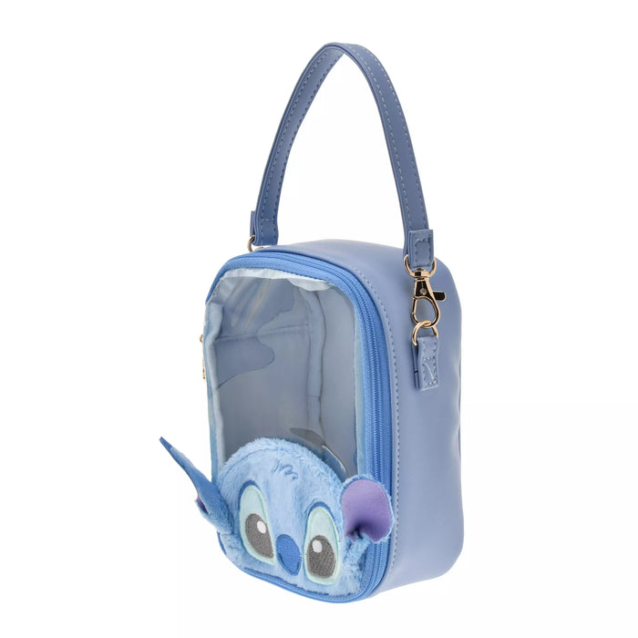 JDS - Stitch Fluffy and Heart-Pounding Pouch with StrapClear Window