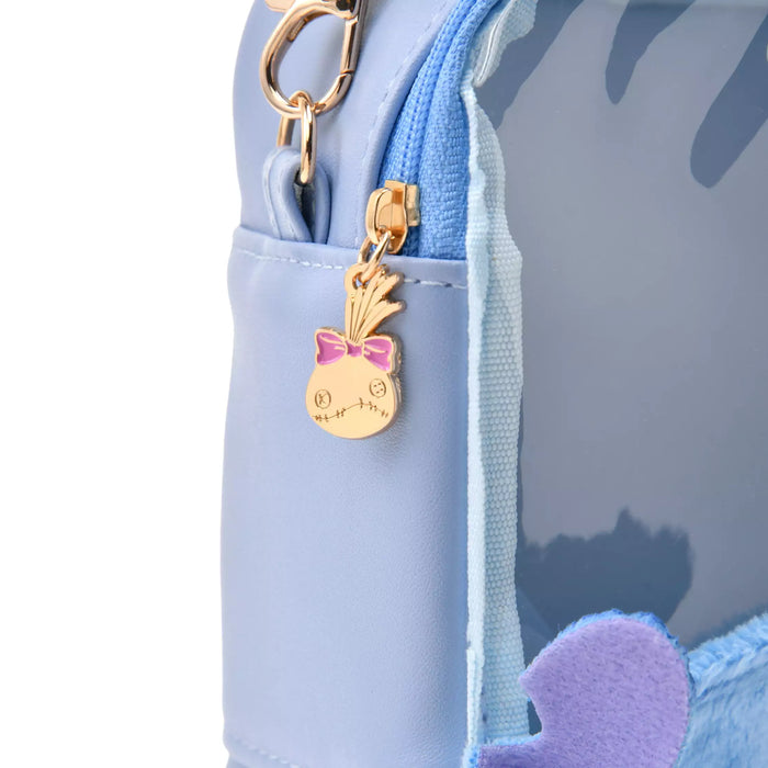 JDS - Stitch Fluffy and Heart-Pounding Pouch with StrapClear Window