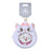 JDS - Marie The Aristocats Pouch Keychain with Button Badge, Clear Window, Fluffy and Heart-Pounding