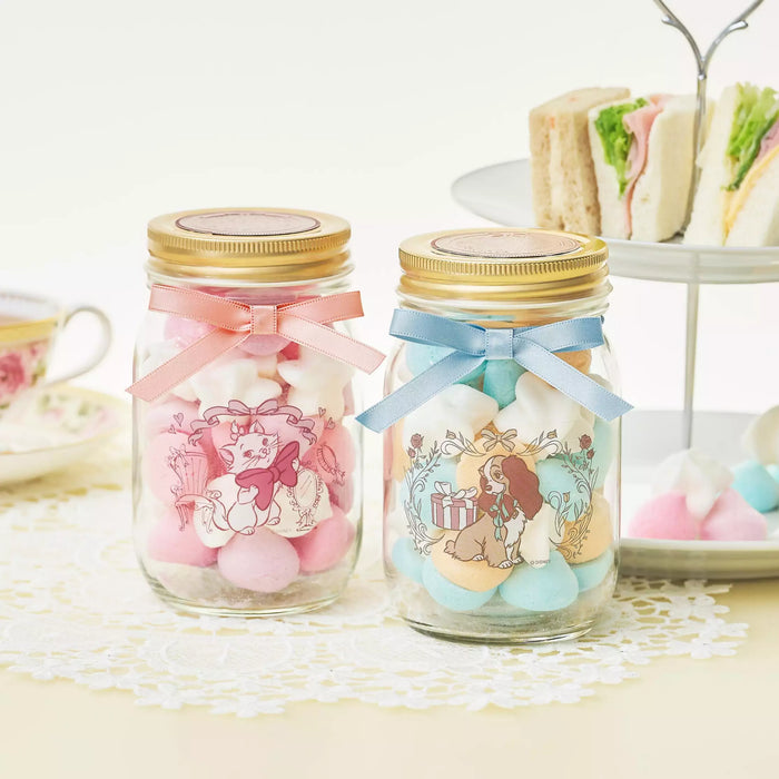 JDS - Ever Green Lady Meringue Cookies in a Jar with Ribbon