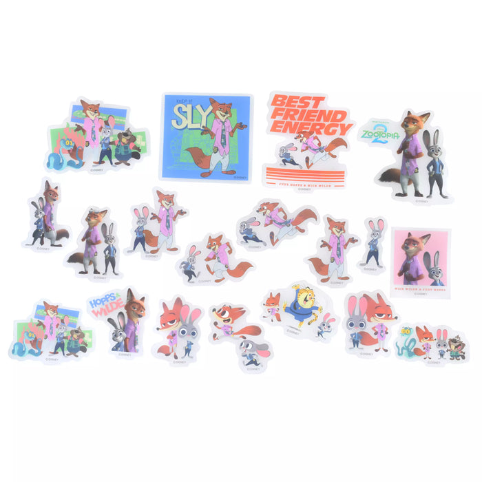 JDS - Zootopia 2 Collection x Clear, Peel-and-Stick Stickers (Release Date: Nov 28, 2025)