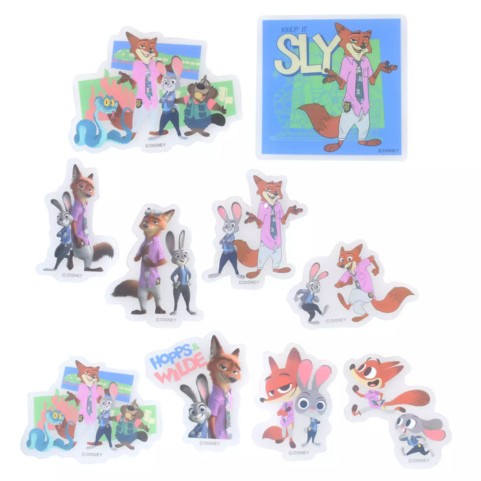 JDS - Zootopia 2 Collection x Clear, Peel-and-Stick Stickers (Release Date: Nov 28, 2025)